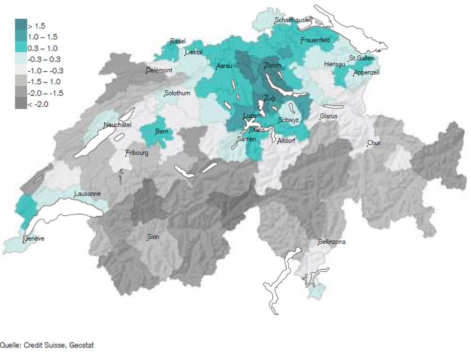 Standortranking 2018 mit Ausblick 2025