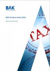 Report BAK Taxation Index 2019